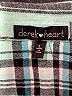 Derek Heart Plaid Teal Long Sleeve Button-Down Shirt Size L - photo 7