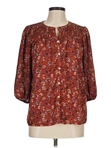 NANETTE Nanette Lepore 3/4 Sleeve Blouse (view 1)