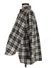 Hatch Plaid Gray Long Sleeve Blouse Size P Maternity (Petite) - photo 5