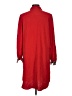 Mlle Gabrielle 100% Polyester Red Casual Dress Size L - photo 2