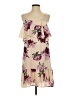 Charming Charlie 100% Polyester Floral Tan Cocktail Dress Size S - photo 1