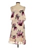 Charming Charlie 100% Polyester Floral Tan Cocktail Dress Size S - photo 2