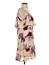Charming Charlie 100% Polyester Floral Tan Cocktail Dress Size S - photo 4