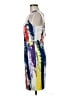Milly Graphic Blue Cocktail Dress Size 6 - photo 5