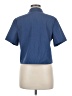 BCBGeneration Blue Short Sleeve Blouse Size M - photo 2