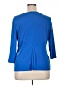 NY Collection Blue 3/4 Sleeve Top Size 1X - photo 2