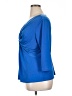 NY Collection Blue 3/4 Sleeve Top Size 1X - photo 5