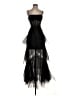 BCBGMAXAZRIA 100% Polyester Black Cocktail Dress Size 0 - photo 1