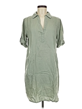 ann taylor loft shirt dress Loft Bouquet Flutter Shirtdress Size 10 Yellow Honey Bee Women's