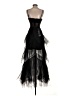 BCBGMAXAZRIA 100% Polyester Black Cocktail Dress Size 0 - photo 2