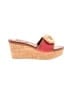 Coach Red Wedges Size 10 - photo 1