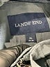 Lands' End Solid Gray Jacket Size XL - photo 6