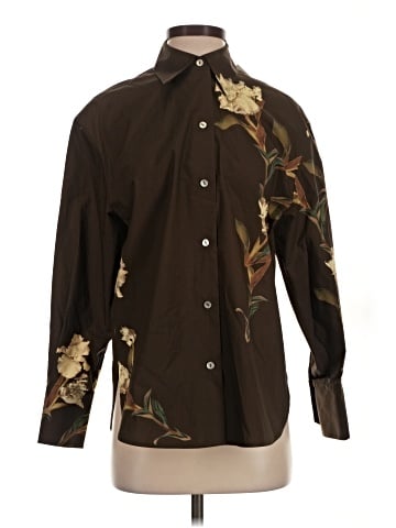 Vince. Long Sleeve Button-Down Shirt (view 1)