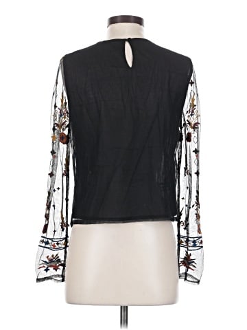 Zara Basic Long Sleeve Blouse (view 2)