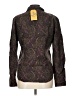 Chaps Paisley Brown Long Sleeve Blouse Size L - photo 2