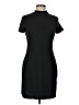 Moa Moa Solid Black Casual Dress Size L - photo 1