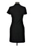 Moa Moa Solid Black Casual Dress Size L - photo 2