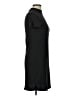 Moa Moa Solid Black Casual Dress Size L - photo 4