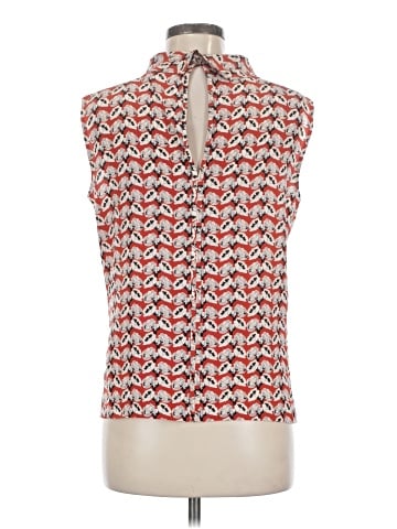 Tory Burch Sleeveless Silk Top (view 2)