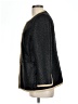 J.Crew Solid Black Gold Jacket Size 12 - photo 5
