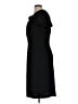 Donna Morgan 100% Polyester Solid Black Casual Dress Size 14 - photo 5