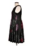 Aller Simplement Graphic Black Cocktail Dress Size Lg - XL - photo 5