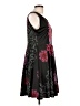 Aller Simplement Graphic Black Cocktail Dress Size Lg - XL - photo 4