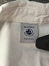 Petit Bateau 100% Cotton Solid Ivory Long Sleeve Button-Down Shirt Size 8 - photo 3