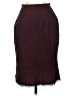 Central Falls Solid Burgundy Formal Skirt Size 4 - photo 1