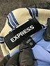 Express Stripes Ivory Blazer Size XL - photo 6