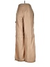 YMI 100% Polyester Tan Cargo Pants Size 10 - photo 2