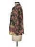 Emma James Paisley Gold 3/4 Sleeve Button-Down Shirt Size 8 - photo 5