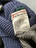 Talbots 100% Cotton Argyle Green Turtleneck Sweater Size S - photo 7