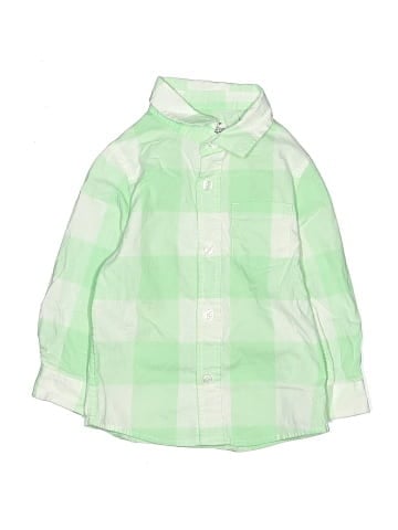 Cat & Jack Long Sleeve Button-Down Shirt (view 1)