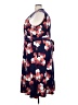 Donna Morgan Floral Blue Cocktail Dress Size 24w - photo 5