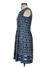 Max Studio Paisley Blue Casual Dress Size XS - photo 5
