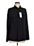 Uniqlo 100% Polyester Black Long Sleeve Blouse Size M - photo 1