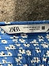 Zara Hearts Blue Casual Dress Size XS - photo 4