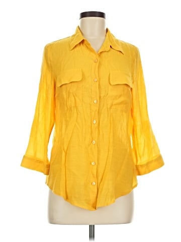 A. Byer 3/4 Sleeve Button-Down Shirt (view 1)