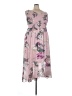 City Chic 100% Polyester Floral Pink Cocktail Dress Size 22 Plus (XL) - photo 1