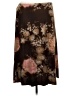 Suzy Tie-dye Brown Formal Skirt One size - photo 2