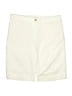 J.Jill Solid Ivory Khaki Shorts Size 10 - photo 1