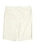 J.Jill Solid Ivory Khaki Shorts Size 10 - photo 2