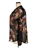 Kut from the Kloth 100% Polyester Floral Black Long Sleeve Blouse Size XXL - photo 5