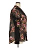 Kut from the Kloth 100% Polyester Floral Black Long Sleeve Blouse Size XXL - photo 4