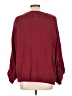 J.Jill 100% Cotton Stars Burgundy Pullover Sweater Size L - photo 2