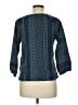 Lilla P 100% Cotton Blue 3/4 Sleeve Blouse Size M - photo 2