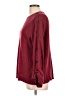 J.Jill 100% Cotton Stars Burgundy Pullover Sweater Size L - photo 5