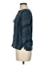 Lilla P 100% Cotton Blue 3/4 Sleeve Blouse Size M - photo 5