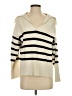 Zara Stripes Ivory Pullover Sweater Size S - photo 1